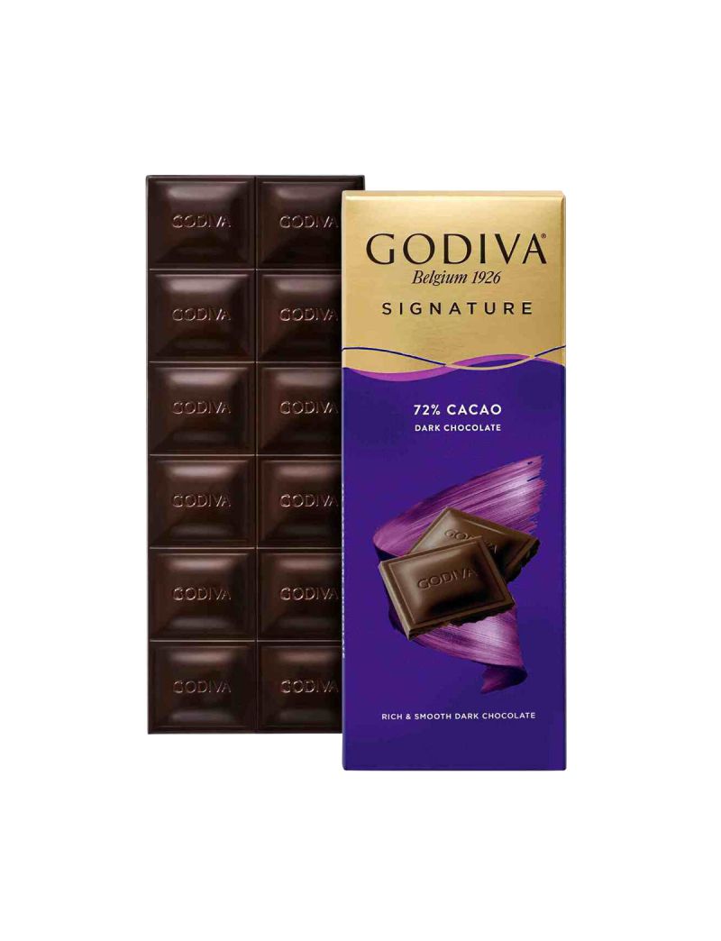 Godiva Dark Chocolate 72% 90g