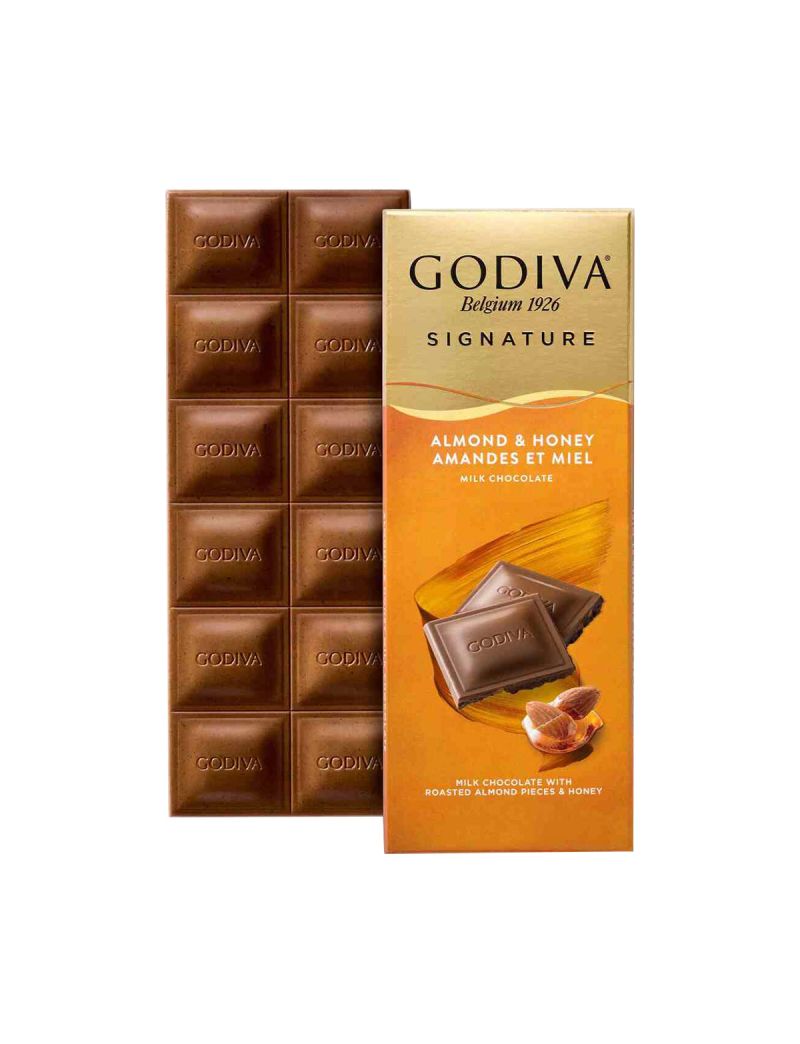 Godiva Milk Honey Almond 90g