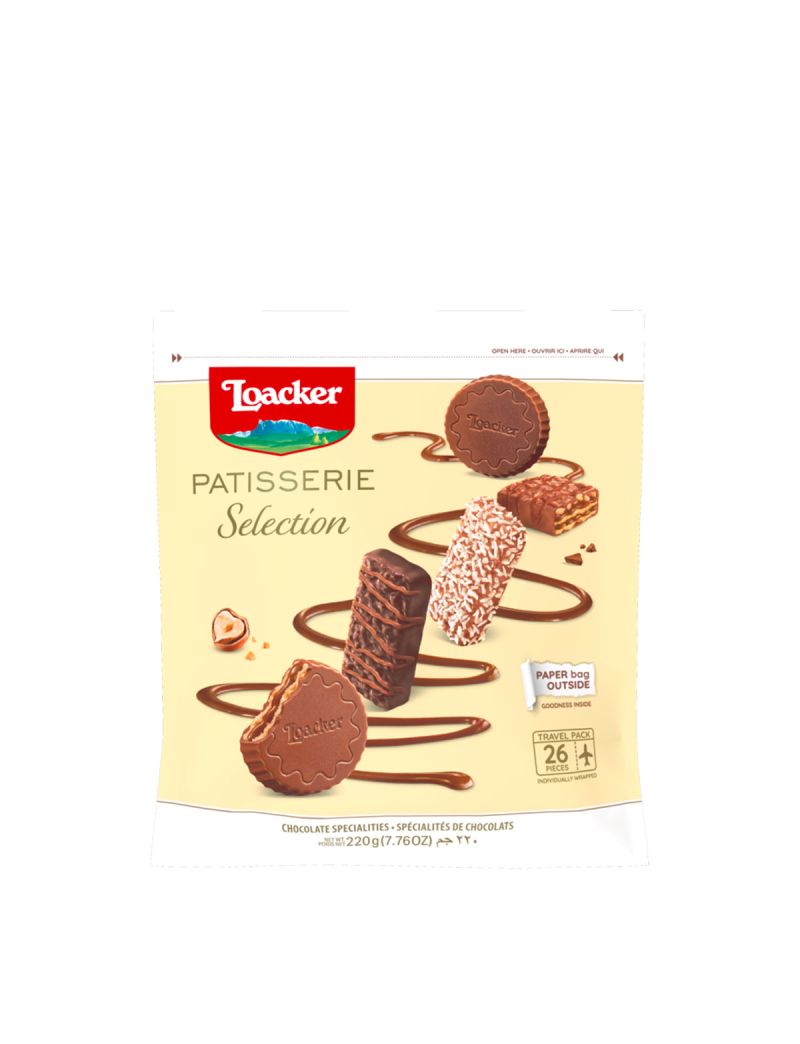 LOACKER PREMIUM PATISSERIE SELECTION POUCH 220G