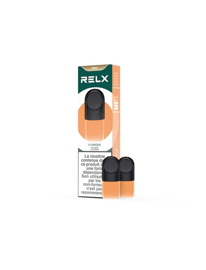 RELX POD-2 POD PACK-CLASSIC TOBACCO-18MG/ML-TPD