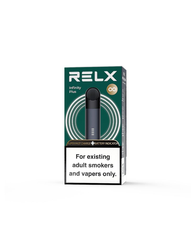 RELX INFINITY PLUS DEVICE-SINGLE DEVICE-BLACK PHANTOM(BLACK)-STD