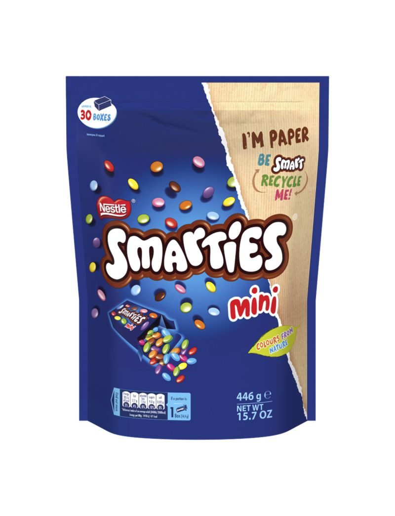 SMARTIES MINIS POUCH BAG 450G