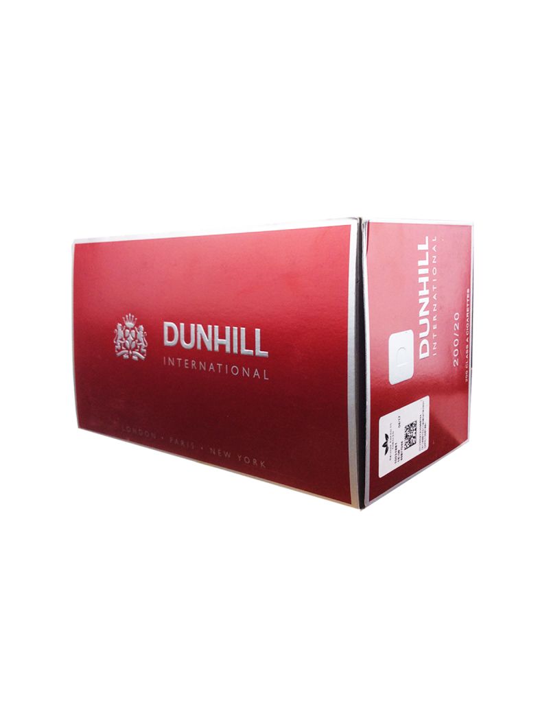 DUNHILL INTERNATIONAL BUTTON RED 10MG 200s